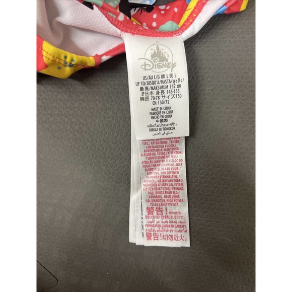 NWT Disney Minnie Mouse Diaper & G-Tube Friendly Adaptive Swimsuit 1pc UPF 50+ - Picture 6 of 11